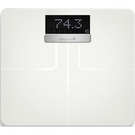 Garmin Index Smart Scale - Bathroom scales - cordless - white - Laptops ...