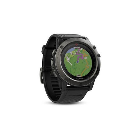 Garmin Fenix 5X Sapphire 51mm Slate Grey with Black band