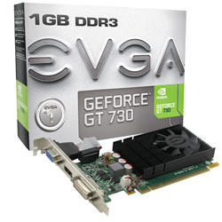 EVGA NVidia GeForce GT 730 1GB DDR3 Graphics Card