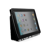 Shine Case for The New iPad - Black/Zebra Compatible with iPad 2/3/4