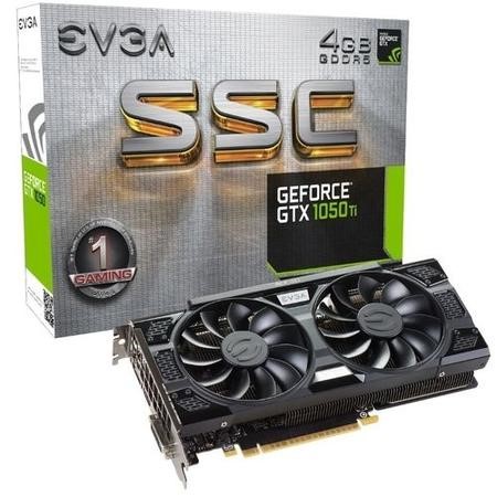 EVGA SSC GAMING ACX GeForce GTX 1050 Ti 4GB GDDR5 Graphics Card