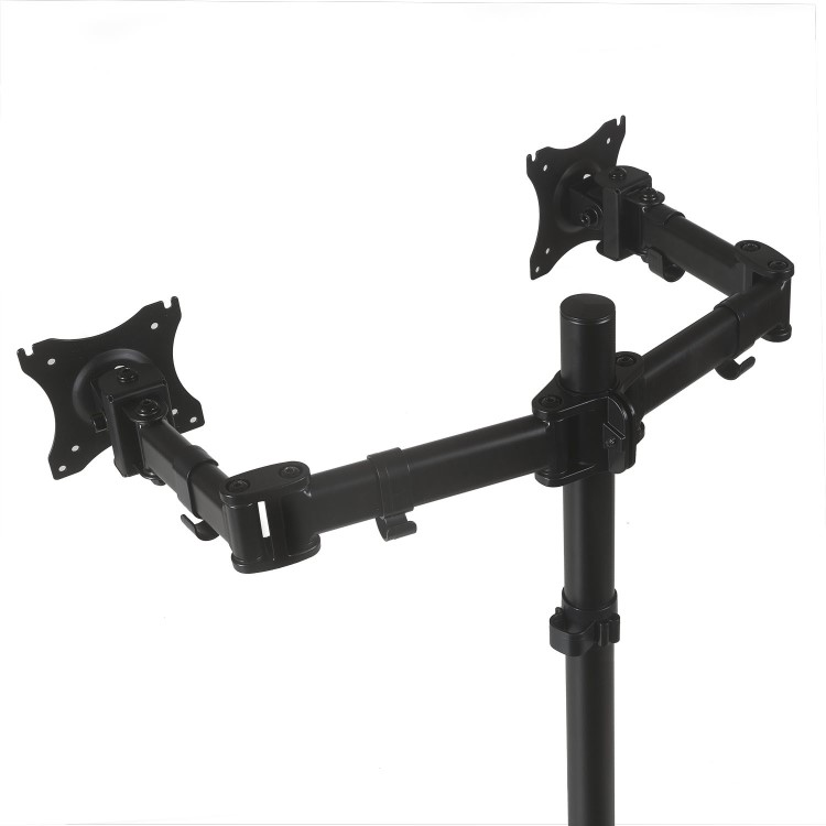 Dual Monitor Arms for monitors from 13 inch to 27 inch