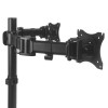 Dual Monitor Arms for monitors from 13 inch to 27 inch