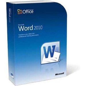 Microsoft Word 2010 32Bit/64Bit DVD English - 1 User