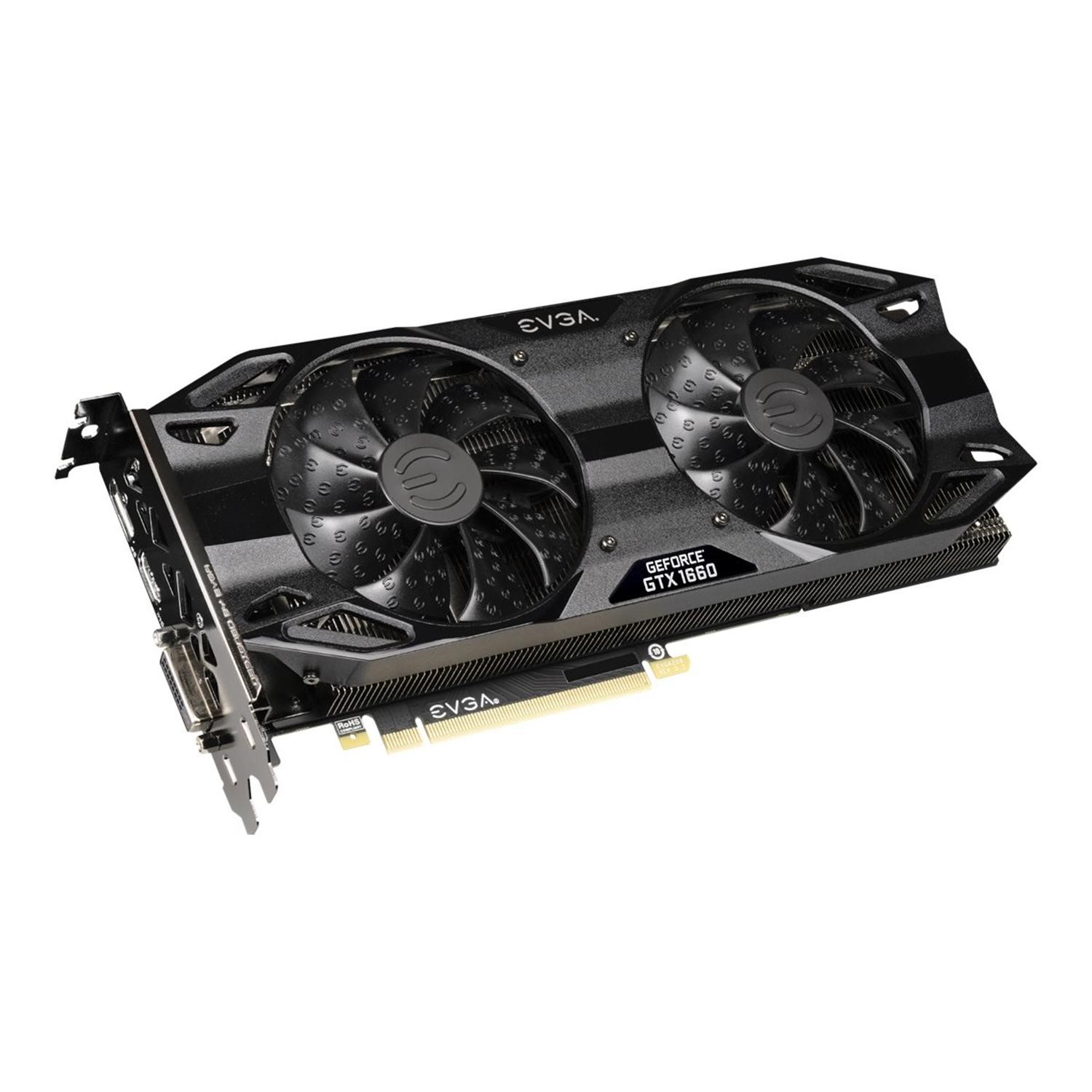 Placa De Vídeo - NVIDIA GeForce GTX 1660 6GB / PCI-E - EVGA XC BLACK Gaming 6g06gp41160kr 119608 Html Placa De Vídeo - NVIDIA GeForce GTX 1660 6GB / PCI-E - EVGA XC BLACK Gaming 6g06gp41160kr 119608 Html