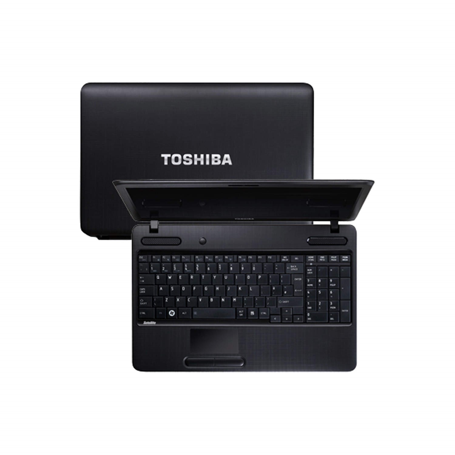 Preowned T2 Toshiba Satellite C6602E1 Windows 7 Laptop in Black