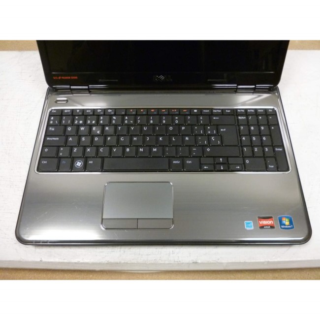 Preowned GRADE T2 Dell 5010 5010-2021 Laptop with Red lid/ Silver body