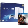 Sony White PS4 Pro 1TB with Dual Shock 4 Controller 