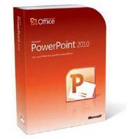 Microsoft PowerPoint 2010 32bit/64Bit English DVD - 1 User