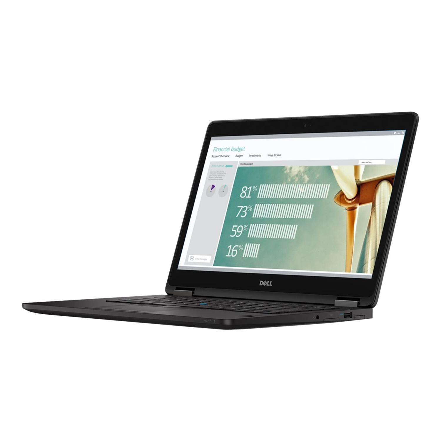 Dell Latitude E7270 12.5-Inch Ultrabook - Intel Core i7-6600U 2.6GHz 1 Dell Latitude E7270 12.5\" - Core i5 2.4GHz, 4GB RAM, 128GB SSD