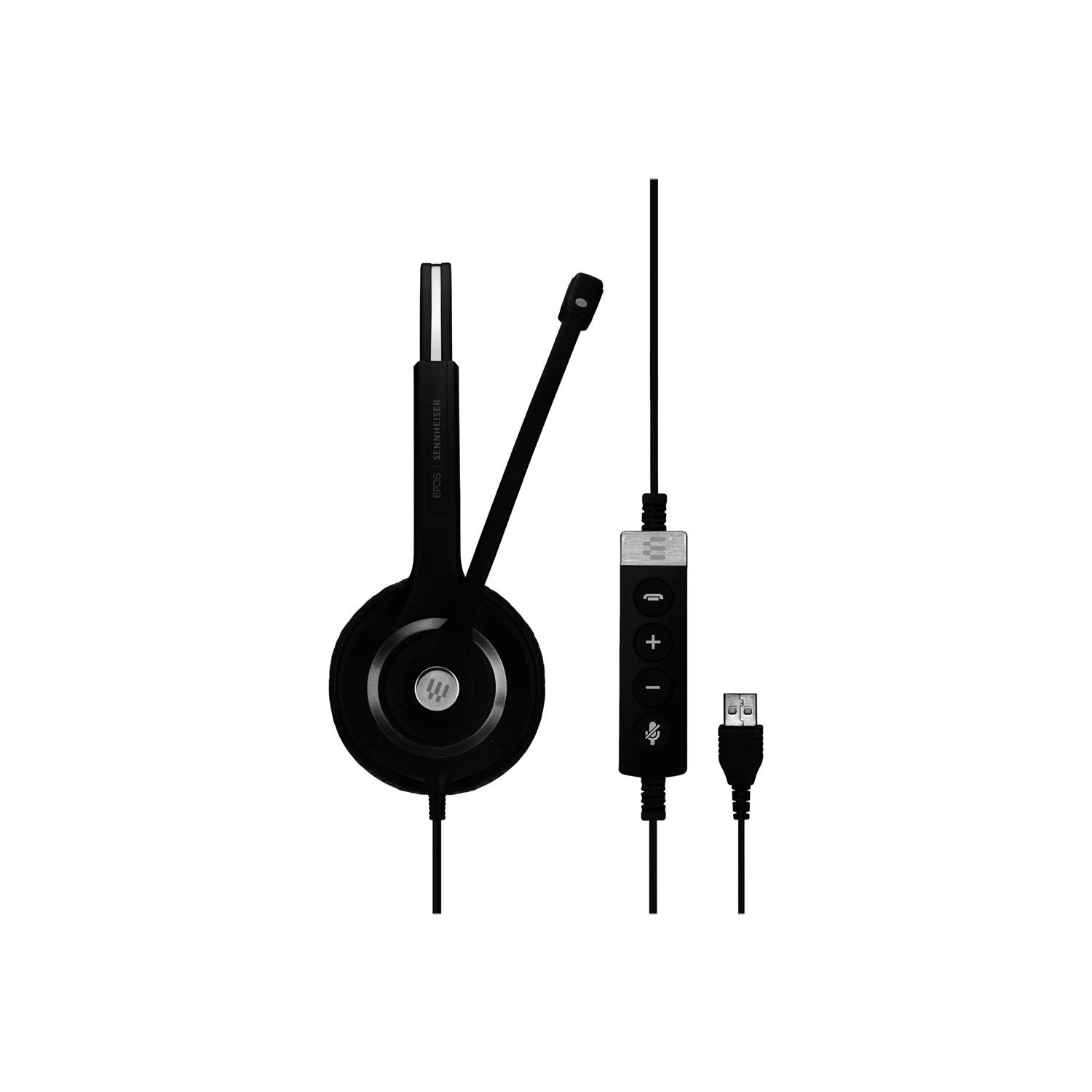 EPOS IMPACT SC260 USB MS II Double Sided On-ear Stereo with Microphone ...