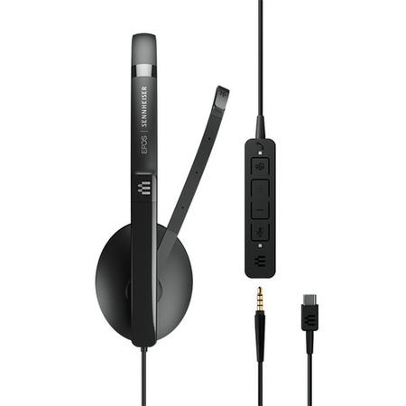 EPOS ADAPT 165T USB-C II Double Sided On-ear Stereo 3.5mm Jack with Microphone Headset