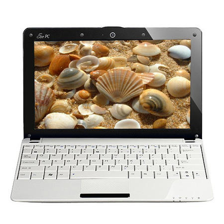 Asus Eee Pc Seashell 1005ha Netbook In White 8 Hours Battery Life Laptops Direct