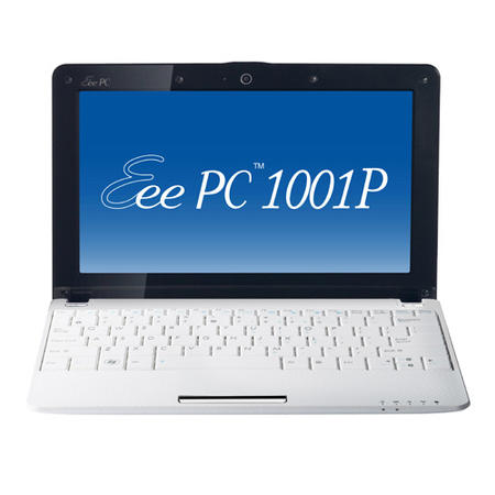 ASUS Eee PC 1001P Seashell Netbook in White
