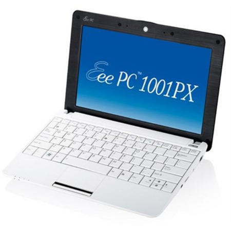 ASUS 1001PX Windows 7 Netbook in White