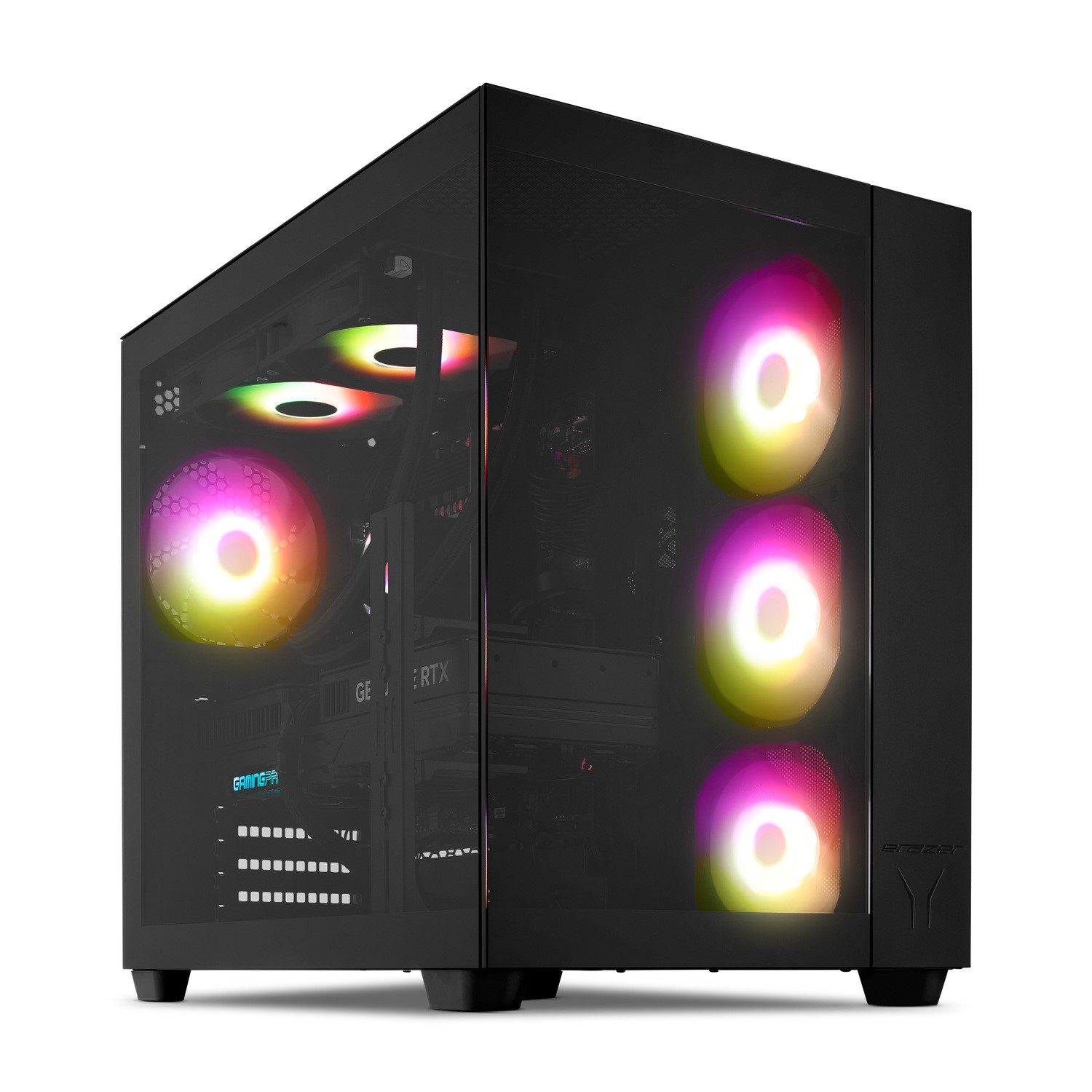 ERAZER Tank X15 AMD Ryzen 7 7800X3D RAM 2TB SSD RTX 5070 Windows 11 Gaming PC