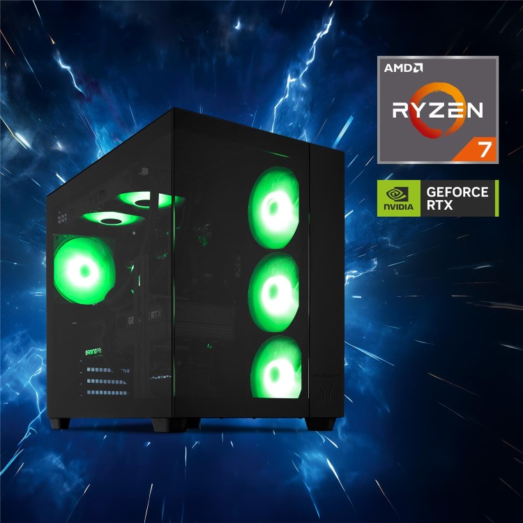 Medion ERAZER Tank X15 AMD Ryzen 7 7800X3D 32GB RAM 2TB SSD RTX 5070 Ti Windows 11 Gaming PC
