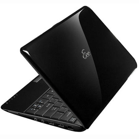 ASUS EeePc 1005HA SeaShell in Black - 10 Hour Battery Life