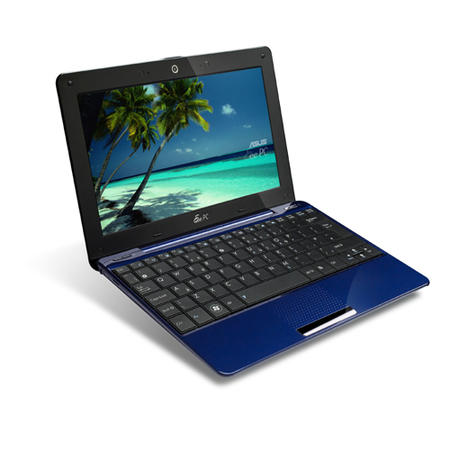 ASUS EeePC 1008HA SeaShell in Blue - 5 Hour Battery Life