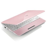 ASUS EeePC 1008HA SeaShell in Pink - 5 Hour Battery Life