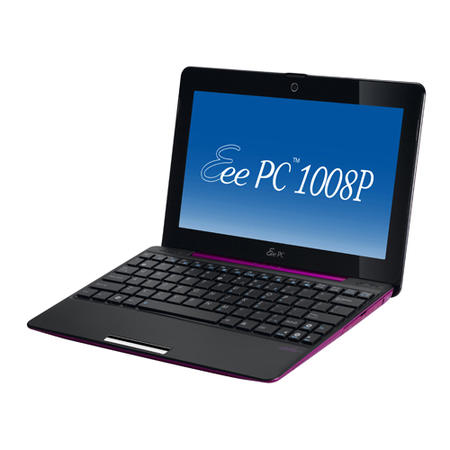 ASUS Eee PC Seashell 1008P Netbook Karim Rashid Collection in Pink