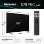 Hisense E78QTUK PRO 100 inch Smart 4K Ultra HD QLED TV