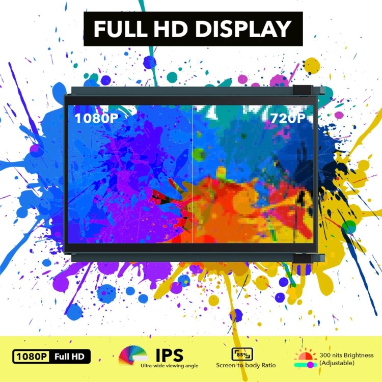 Mobile Pixels Duex Max 14.1" Full HD Portable Monitor - Green