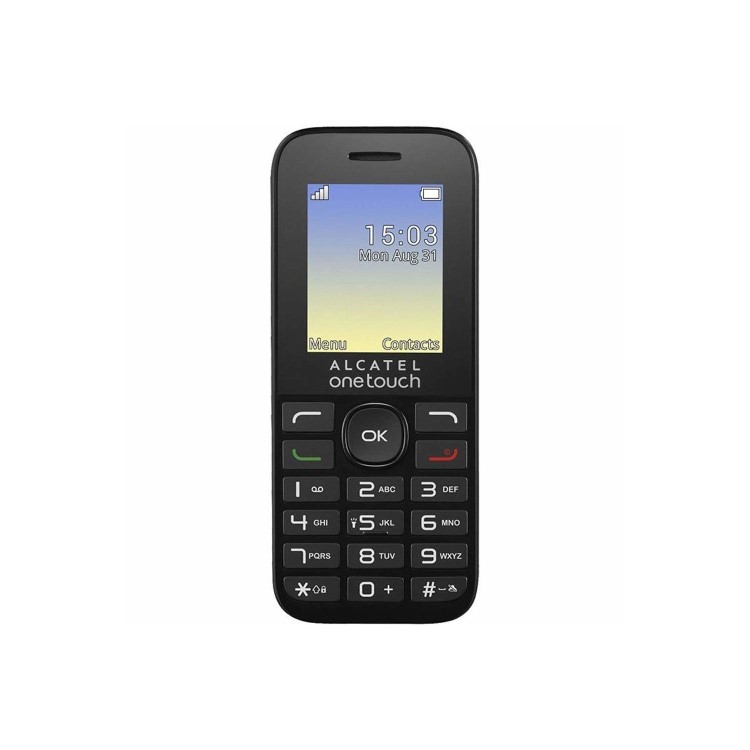 Alcatel OneTouch 1016G Black 1.8" 2G Unlocked & SIM Free