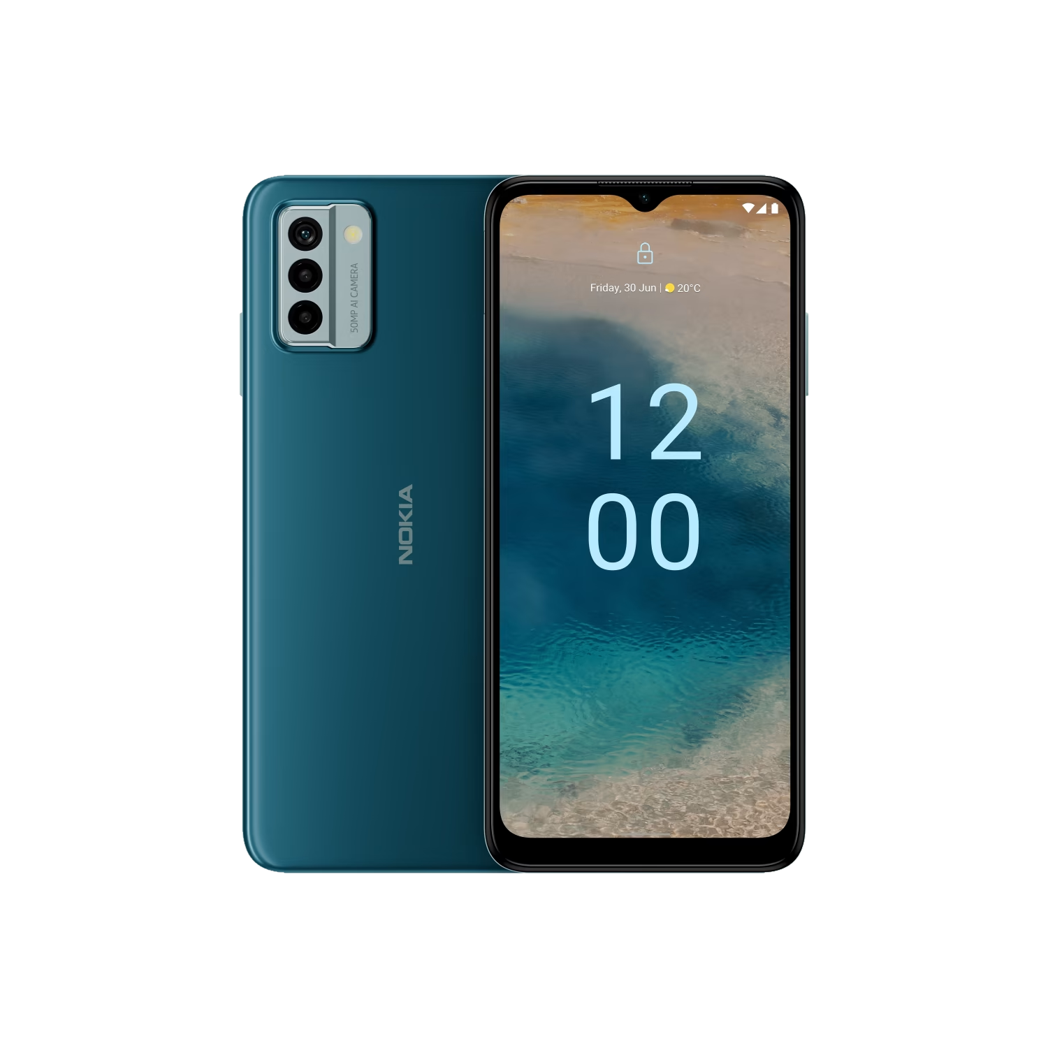 Nokia G22 64GB 4G SIM Free Smartphone Lagoon Blue Laptops Direct