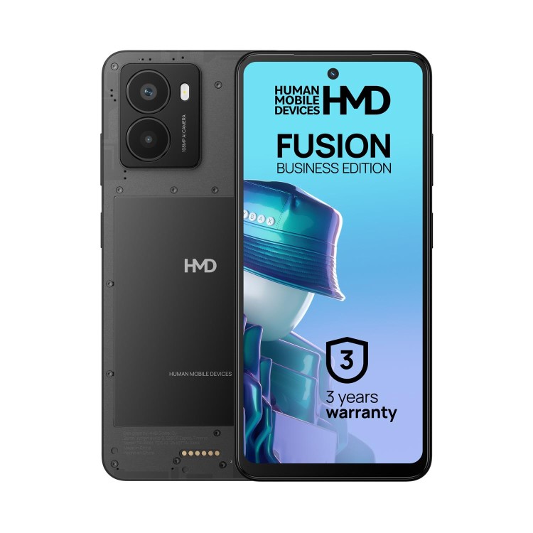 HMD Fusion Business Edition Noir 6.56" 256GB 8GB 5G Unlocked & SIM Free Smartphone 
