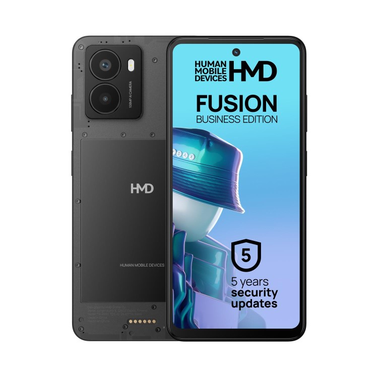 HMD Fusion Business Edition Noir 6.56" 256GB 8GB 5G Unlocked & SIM Free Smartphone 