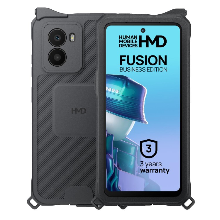 HMD Fusion Business Edition Noir 6.56" 256GB 8GB 5G Unlocked & SIM Free Smartphone 
