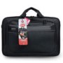 Port Designs Hanoi 17.3" Laptop Clamshell Bag in Black