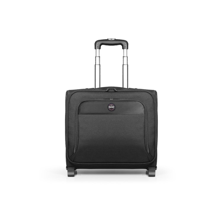 Port Hanoi II 15.6 Inch Trolley Laptop Bag Black