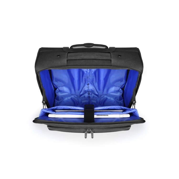 Port Hanoi II 15.6 Inch Trolley Laptop Bag Black