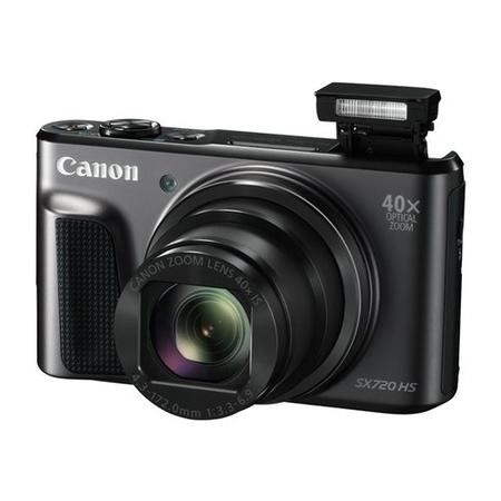 Canon PowerShot SX720 HS Compact Digital Camera - Black - Laptops