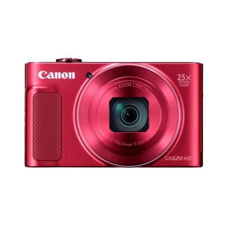 Canon PowerShot SX620 HS Compact Digital Camera - Red - Laptops Direct