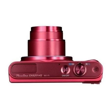 Canon PowerShot SX620 HS Compact Digital Camera - Red - Laptops Direct