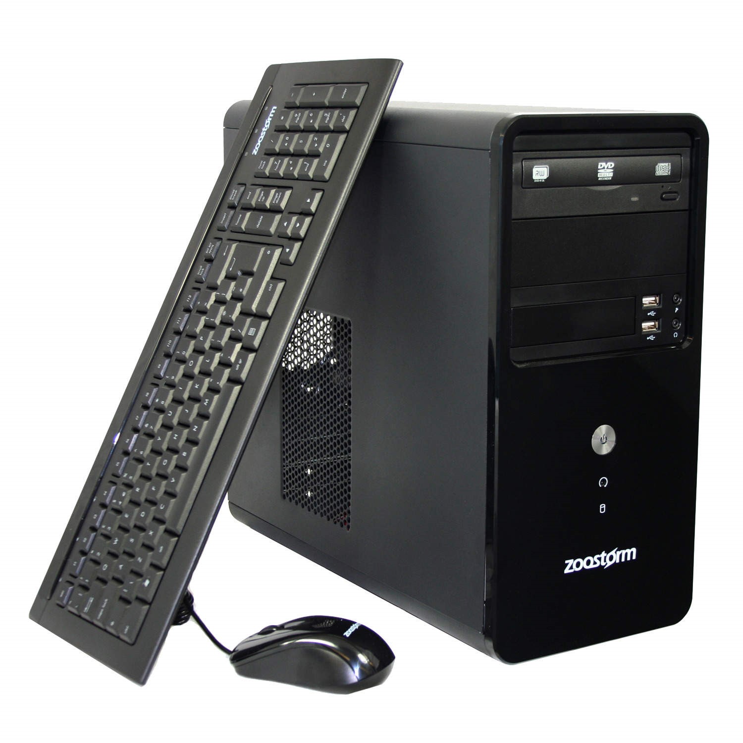 A1 Refurbished Zoostorm Black Intel Core I5 23 3 3ghz 1gb Ssd 4gb Dvd Rw Windows 7 Home Desktop Laptops Direct