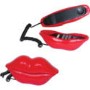 Lazerbuilt Lips Corded Telephone - Red