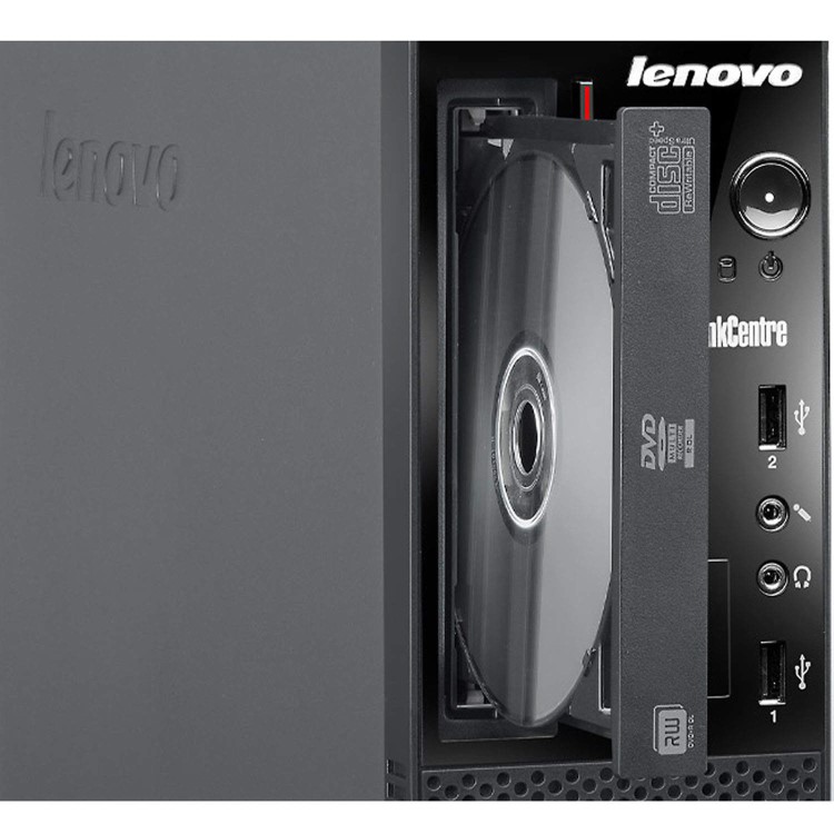 GRADE A1 - As new but box opened - Lenovo E73 SFF Pentium G3240 3.4GHz 4GB 500GB DVDRW Windows 7/8 Professional Desktop