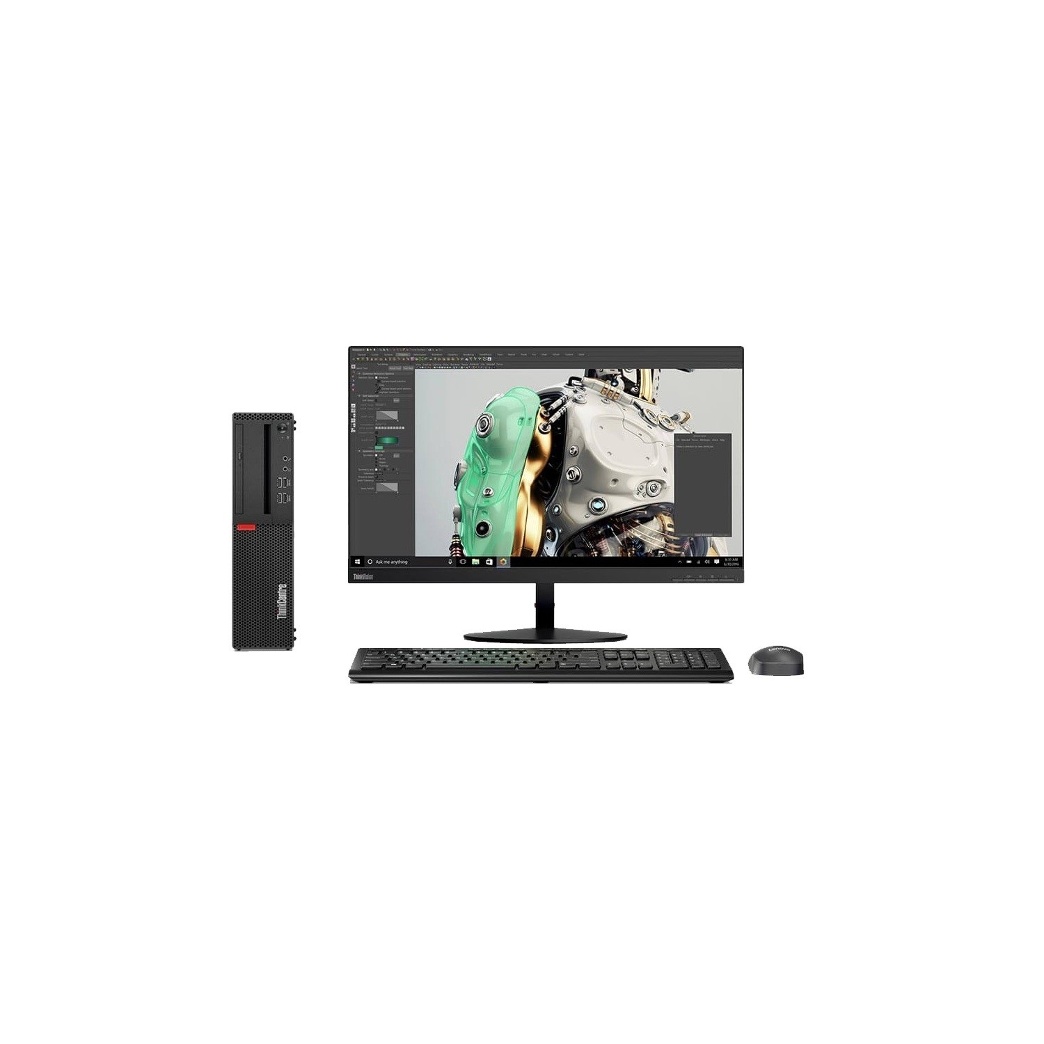 Lenovo ThinkCentre M710S Core i5-7400 8GB 256GB SSD Windows 10 Pro 