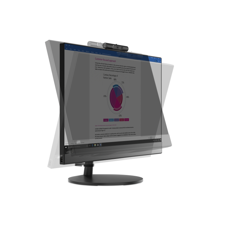 Lenovo V530-22ICB Core i5-9400T 8GB 1TB HDD 21.5 Inch FHD TouchScreen Windows 10 Pro All-in-One PC