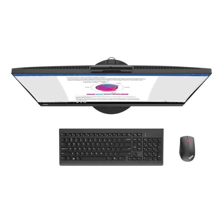 Lenovo V530-24ICB Core i5-9400T 8GB 1TB HDD 23.8 Inch FHD Touchscreen Windows 10 Pro All-in-One PC