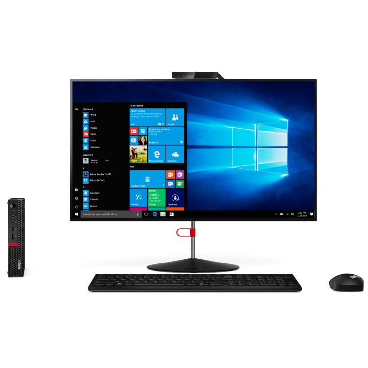 Lenovo ThinkCentre M630e Tiny Core i3-8145U 4GB 128GB SSD Windows 10 Pro Desktop PC