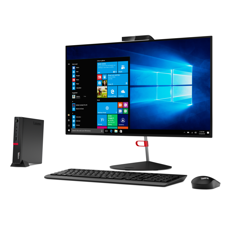 Lenovo ThinkCentre M630e Tiny Core i3-8145U 4GB 128GB SSD Windows 10 Pro Desktop PC