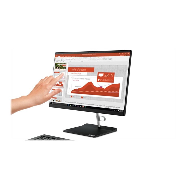 Lenovo V540-24IWL Core i5 8265U 8GB 1TB HDD 23.8 Inch Windows 10 Pro All-In-One PC