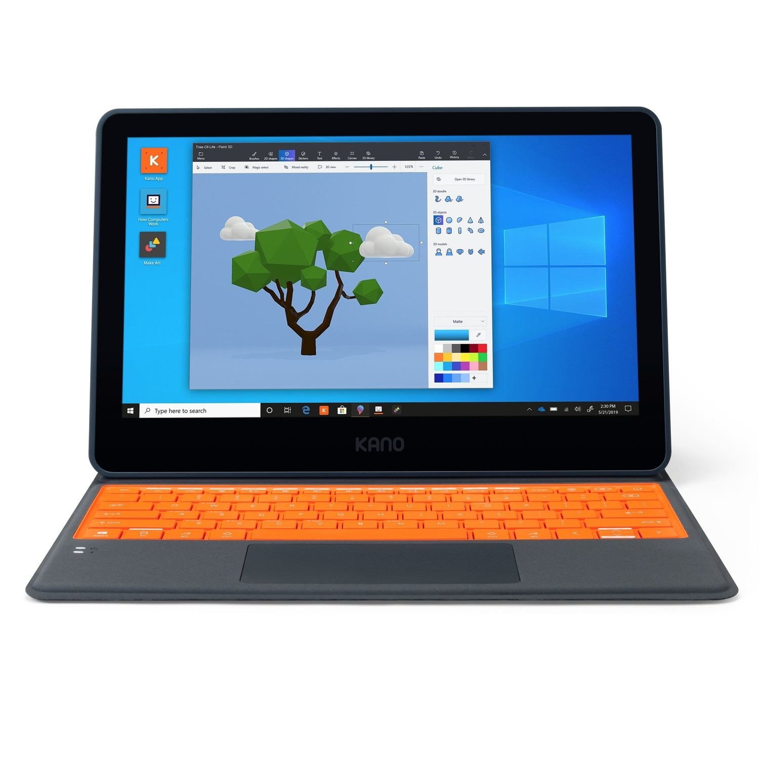 Kano PC Intel Celeron N4000 4GB 64GB eMMC Inch Touchscreen