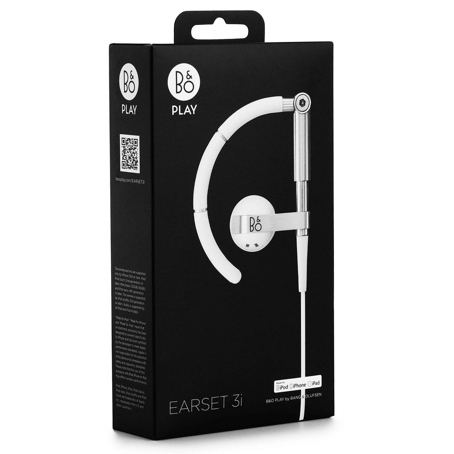 Bang Olufsen Headphones EarSet 3i Ergonomic In Ear Headphones