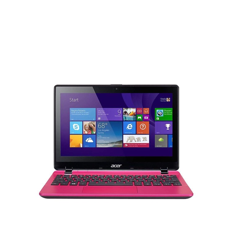 Refurbished Acer Aspire V3-112O Celeron N2840 2GB 500GB 11.6" Windows 8 Touchscreen Laptop in Pink
